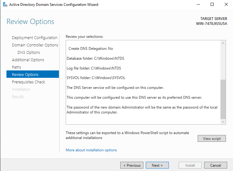 Building The Homelab deel 5.2: Domain Controller configureren