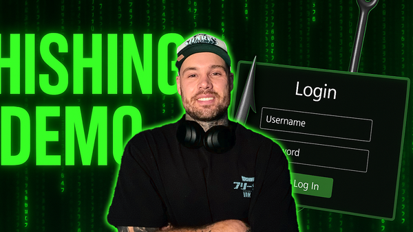 Phishing demo (video)