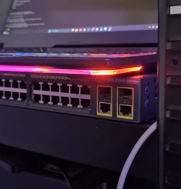 Homelab: mijn Cisco 2690 Catalyst switch en server correct configureren